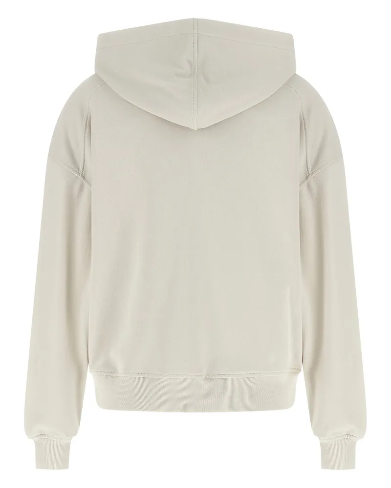 Brunello Cucinelli Cotton Fleece Hoodie — Cream Cream