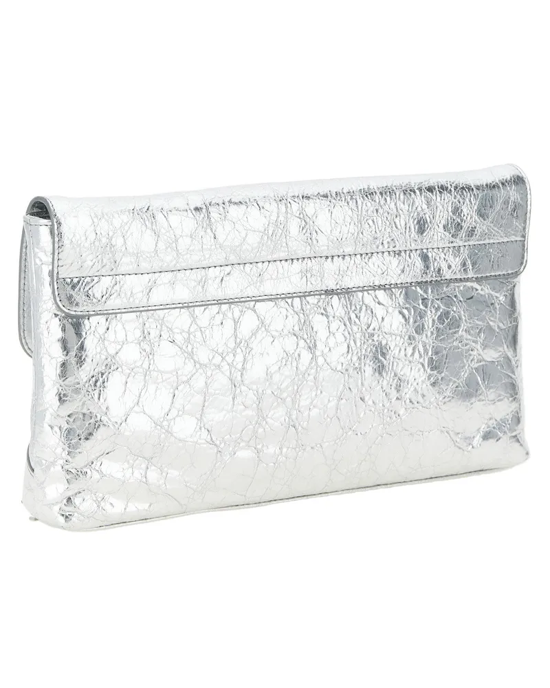 Balenciaga Clutch — Silver Silver