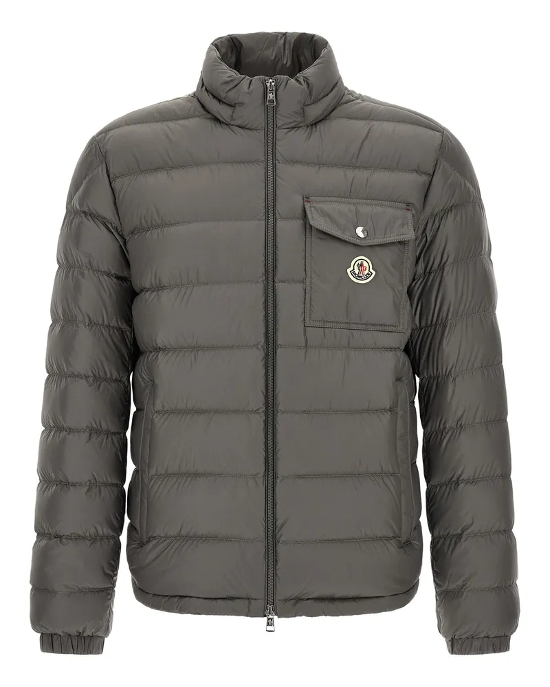 Moncler Verith Down Jacket — Gray Gray