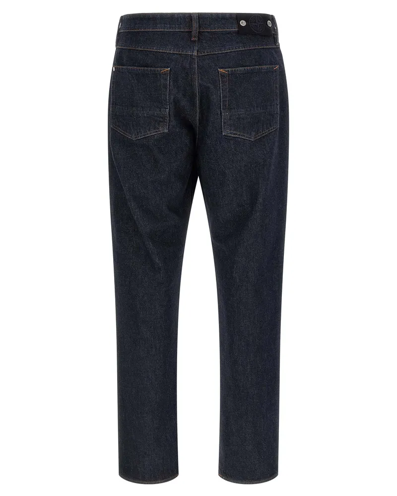 Stone Island Indigo Denim Jeans — Indigo Indigo