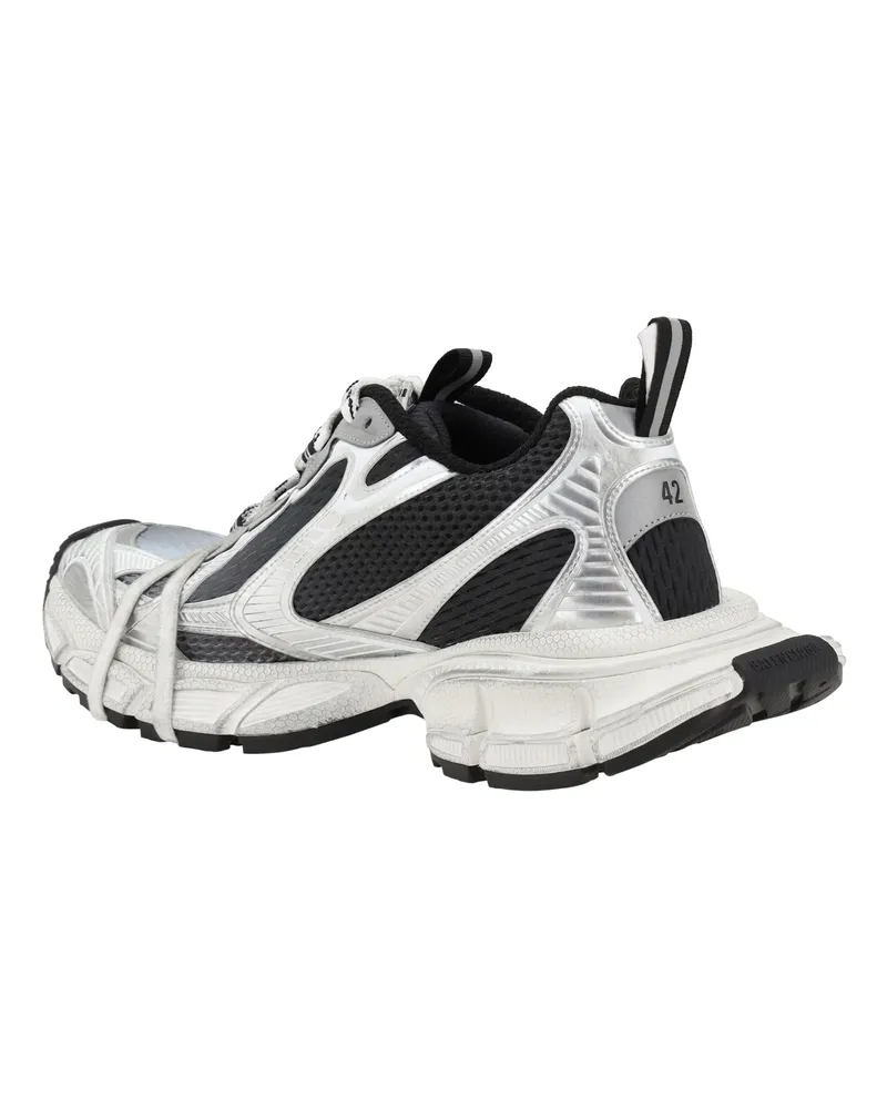 Balenciaga Men's 3xl Chunky Sneakers Black-Grey-White Upper: Polyurethane Trainers Black/grey/white Black