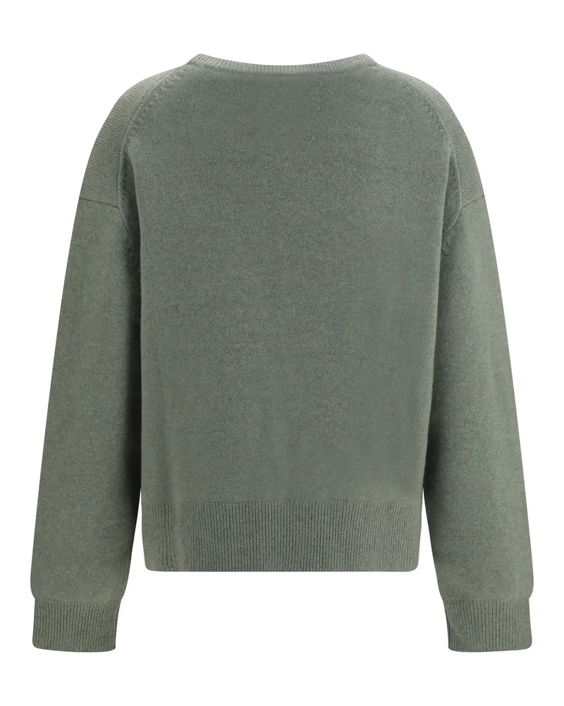 extreme cashmere Crew-Neck Sweater — Green Green