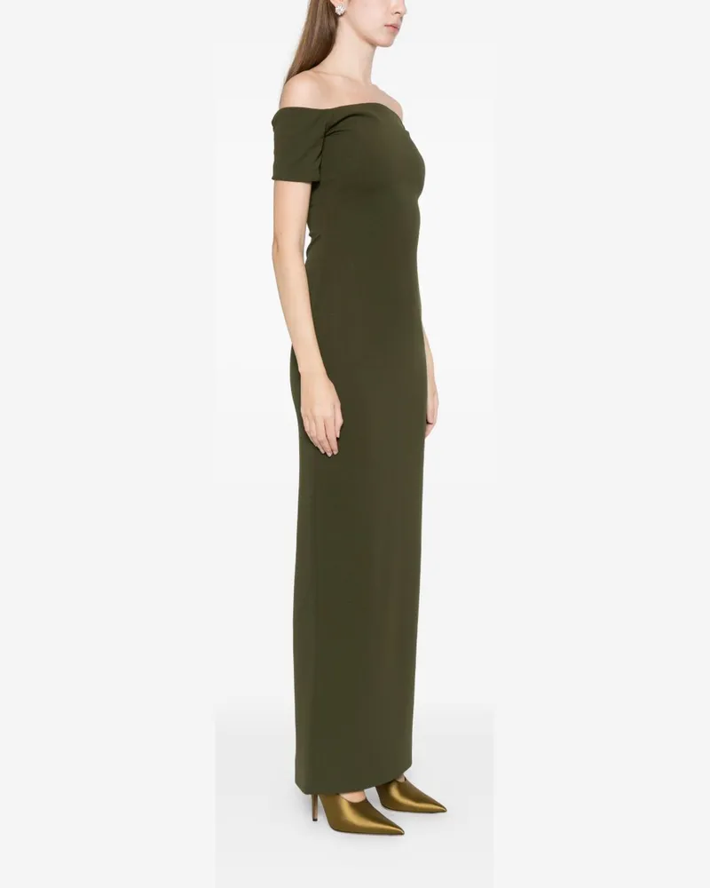 Solace London Nile Maxi Dress — Olive Olive