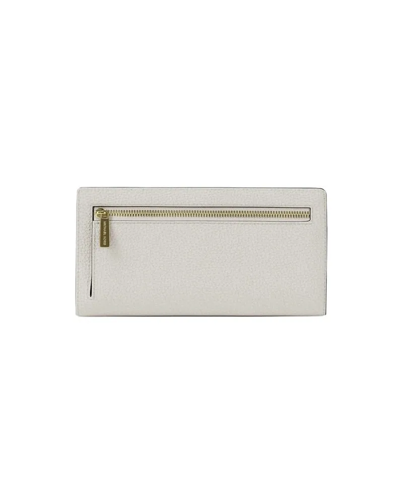 Michael Kors Snap Closure Wallet — Beige Beige