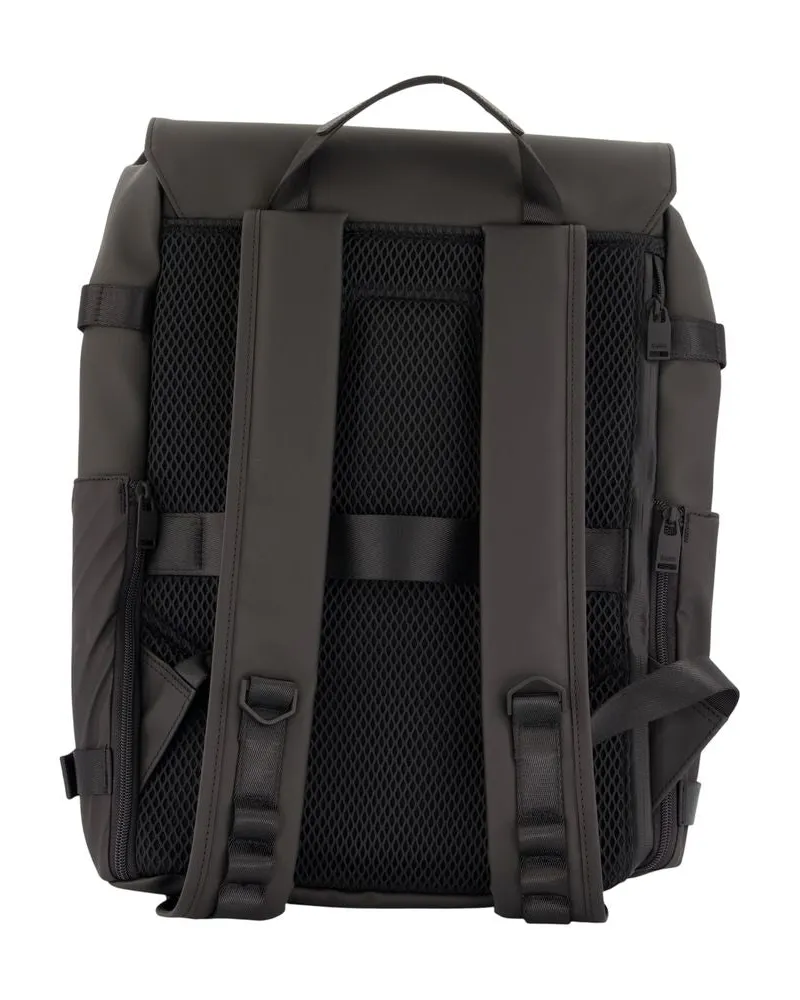 RAINS Otg W3 Rucksack Backpack — Black Black