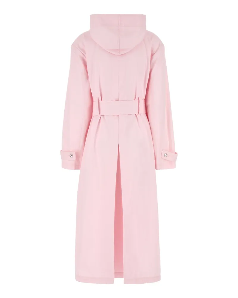 Givenchy Bw00q615xz 681 Lightpink 100 % Cotton Trench Coat Pink