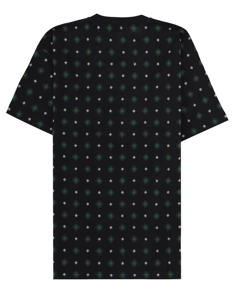Moschino Print Cotton T-Shirt — Black Black