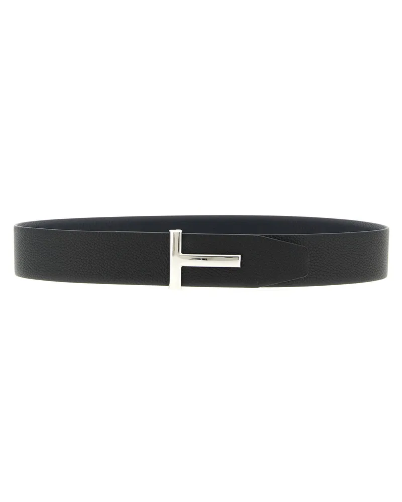 Tom Ford Icon Belt — Black Black