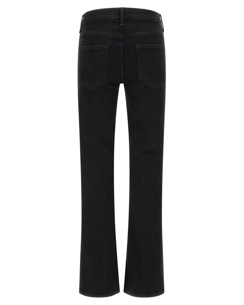 Mother Weekender Jeans — Black Black