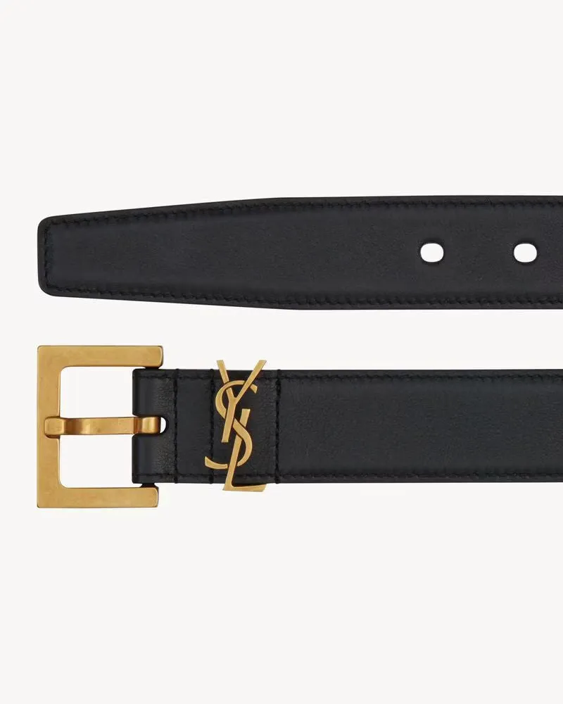 Saint Laurent SL Belt — Black Black