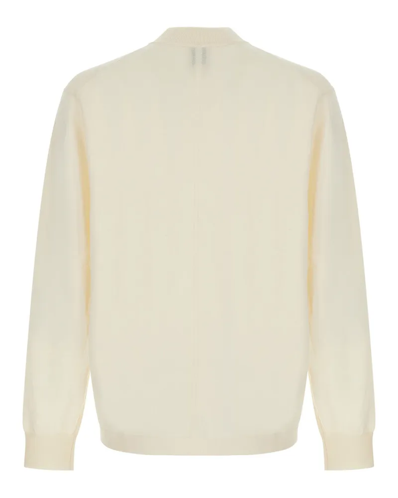 Calvin Klein Merino Wool Turtleneck Sweater — White White
