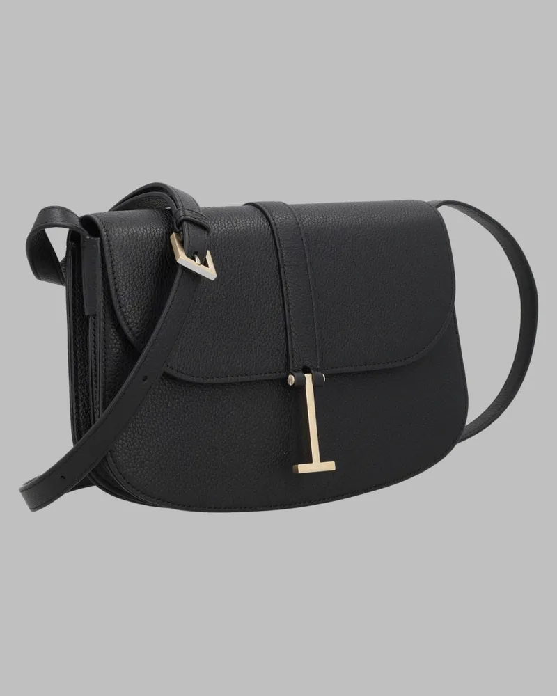Tom Ford Women's Shoulder Bag Calf Leather Black Black