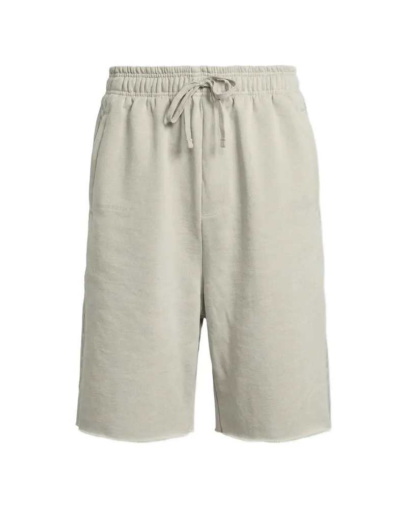 adidas Cotton Bermuda Shorts — Beige Beige