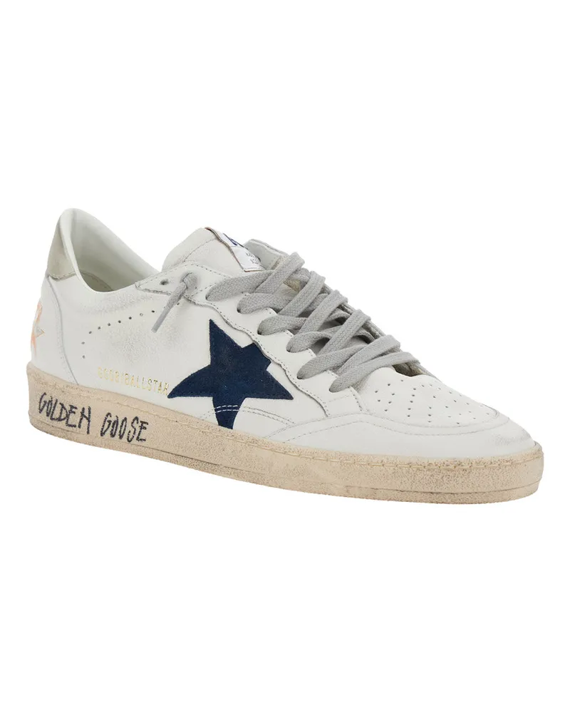 Golden Goose Ballstar Sneaker — White White