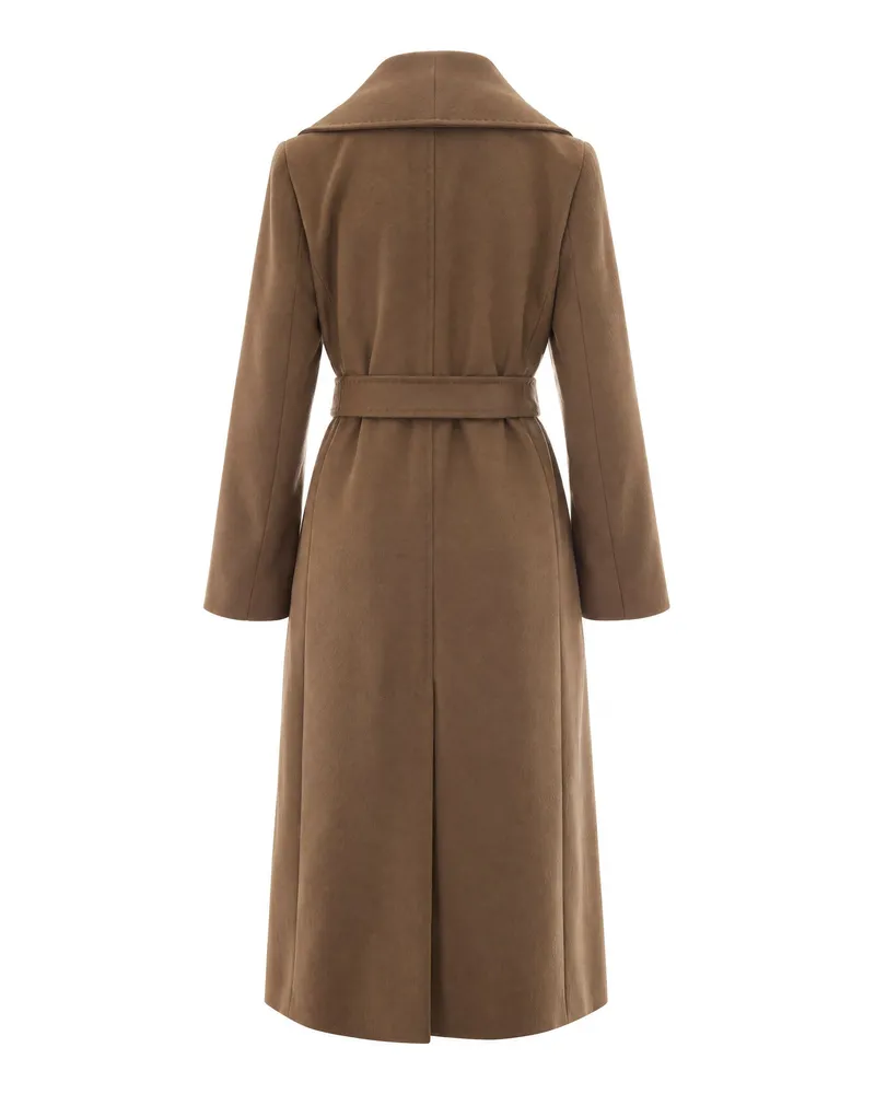 Max Mara Loriana Coat — Tan Tan
