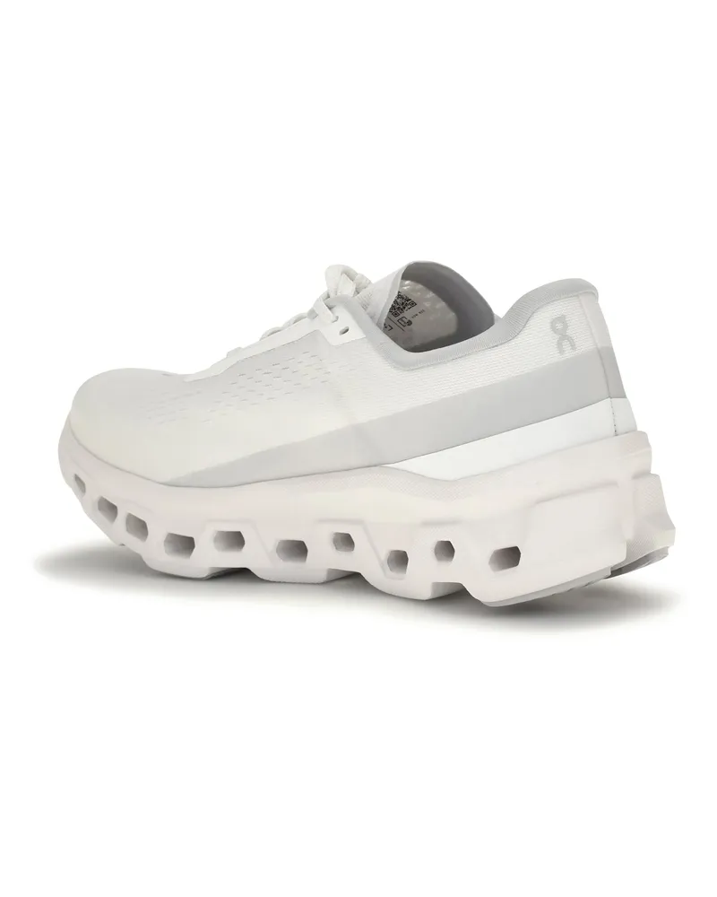ON Men's Sneakers Cloudmster 1 White Upper: Recycled Polyester Trainers White