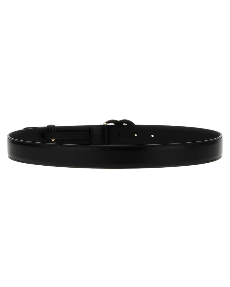 Gucci Women's Black Calfskin Regular Belt Black