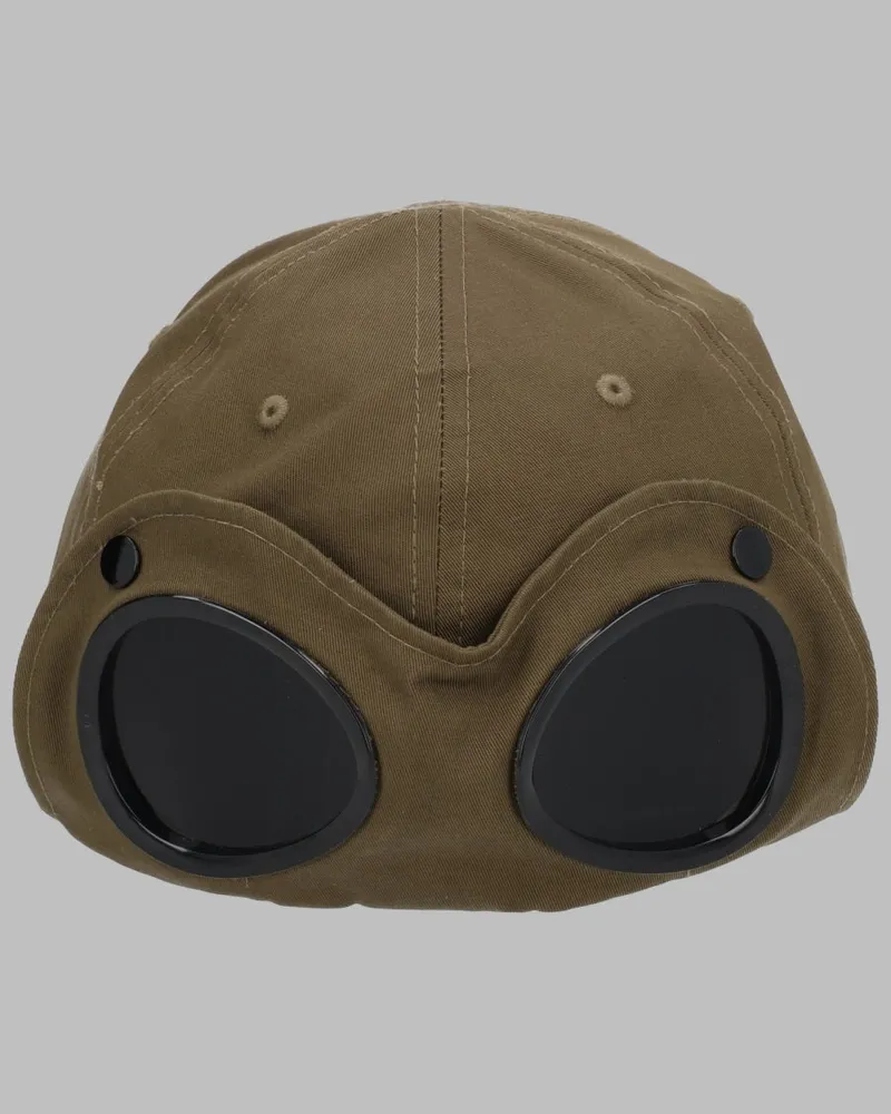 C.P. Company 12CKAC044B00K_6288A683 Cotton Baseball Cap — Green Green
