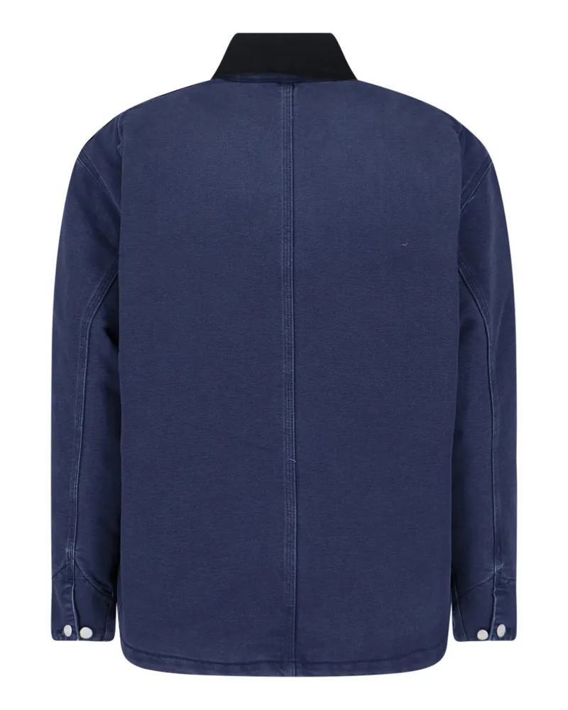 Carhartt WIP Women's Jackets Blue Organic Cotton Navy