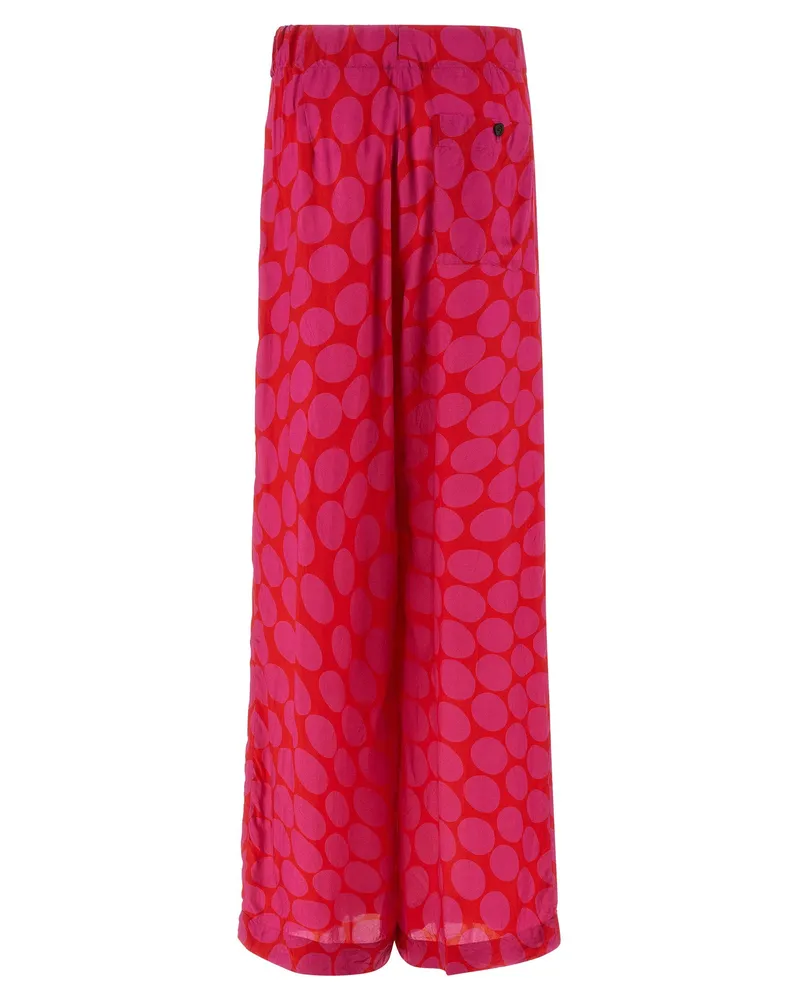 Dries van Noten Trousers — Red Red