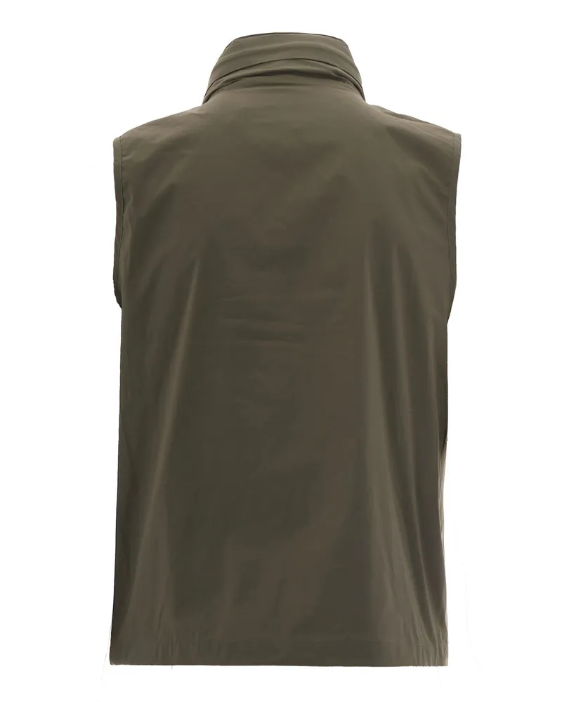 K-Way Men's Gilet Valen Stretch Green Lichen Main Fabric: Nylon Jacket Green