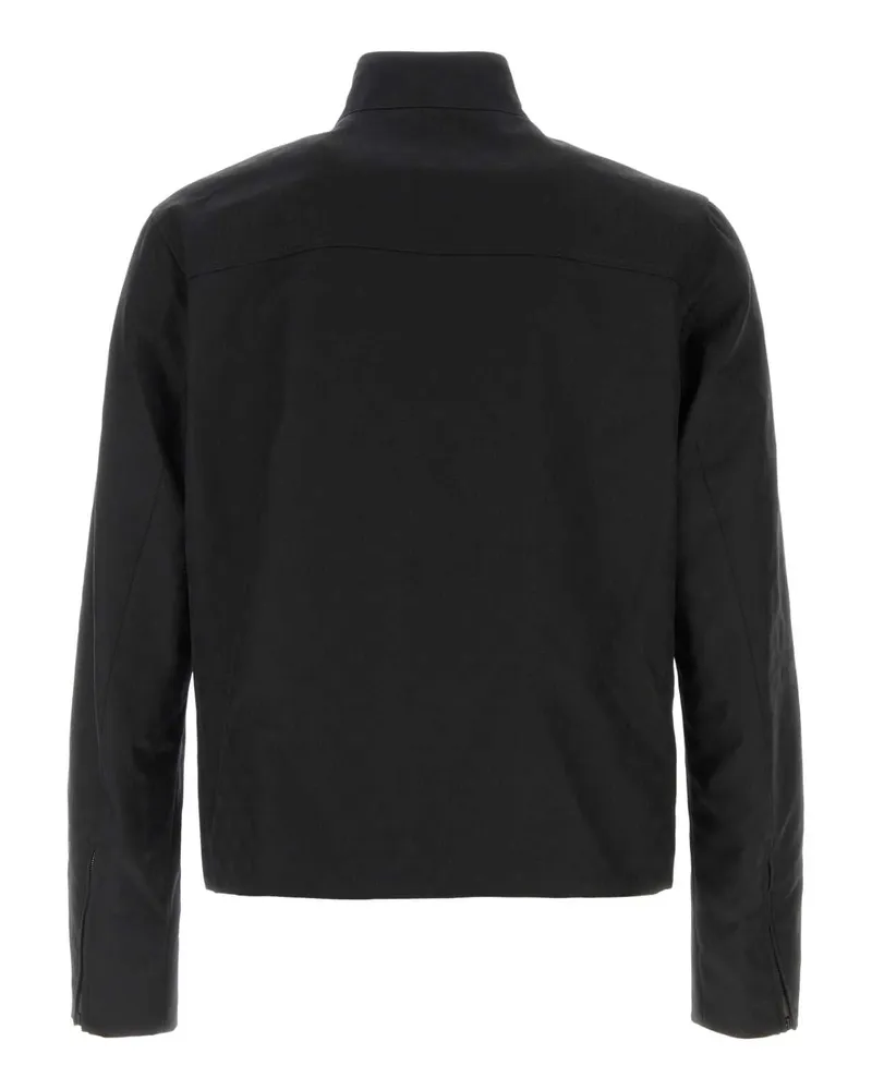 Gucci Men's Black Gg Cotton Jacket Camicie Shirt Black