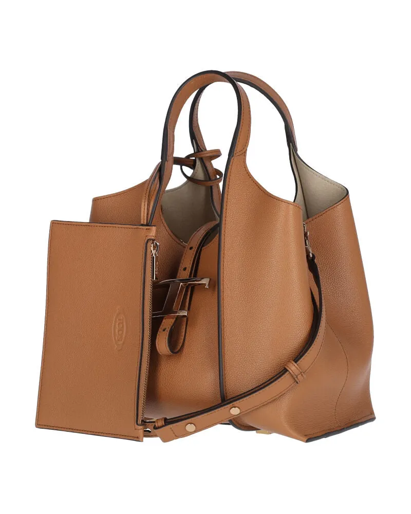 TOD'S Women's Bags Brown Outer: Calf Leather Brown