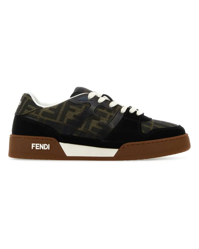 Fendi Match Sneaker — Black Black