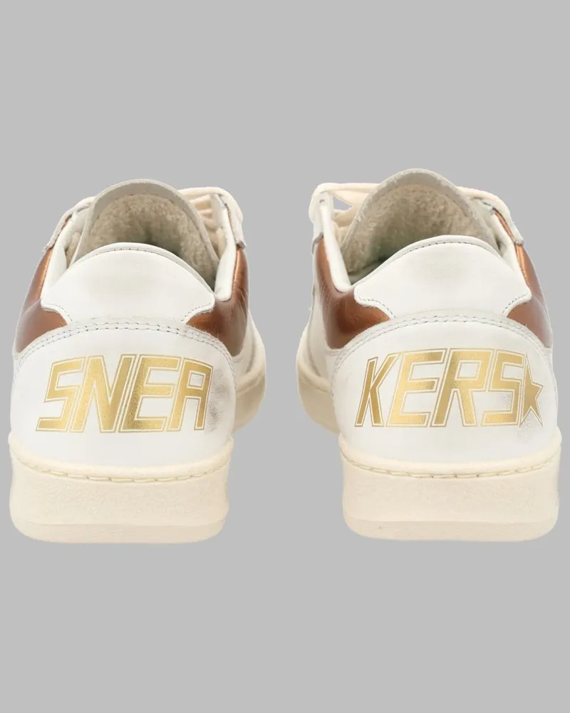 Golden Goose Ball Star Sneakers — White White