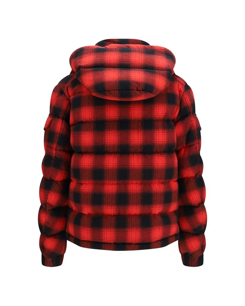 Moncler Airor Down Jacket — Red Red