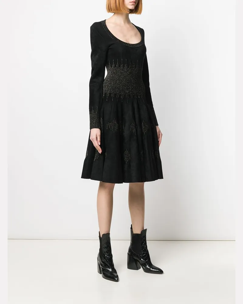 Alaïa Women's Midi Dress Aw19 W Black