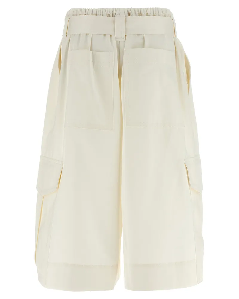 Zimmermann Illuminate Bermuda Short — Cream Cream