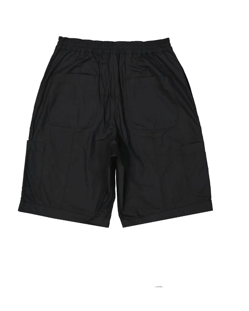 AMBUSH Men Black Cotton Shorts Black