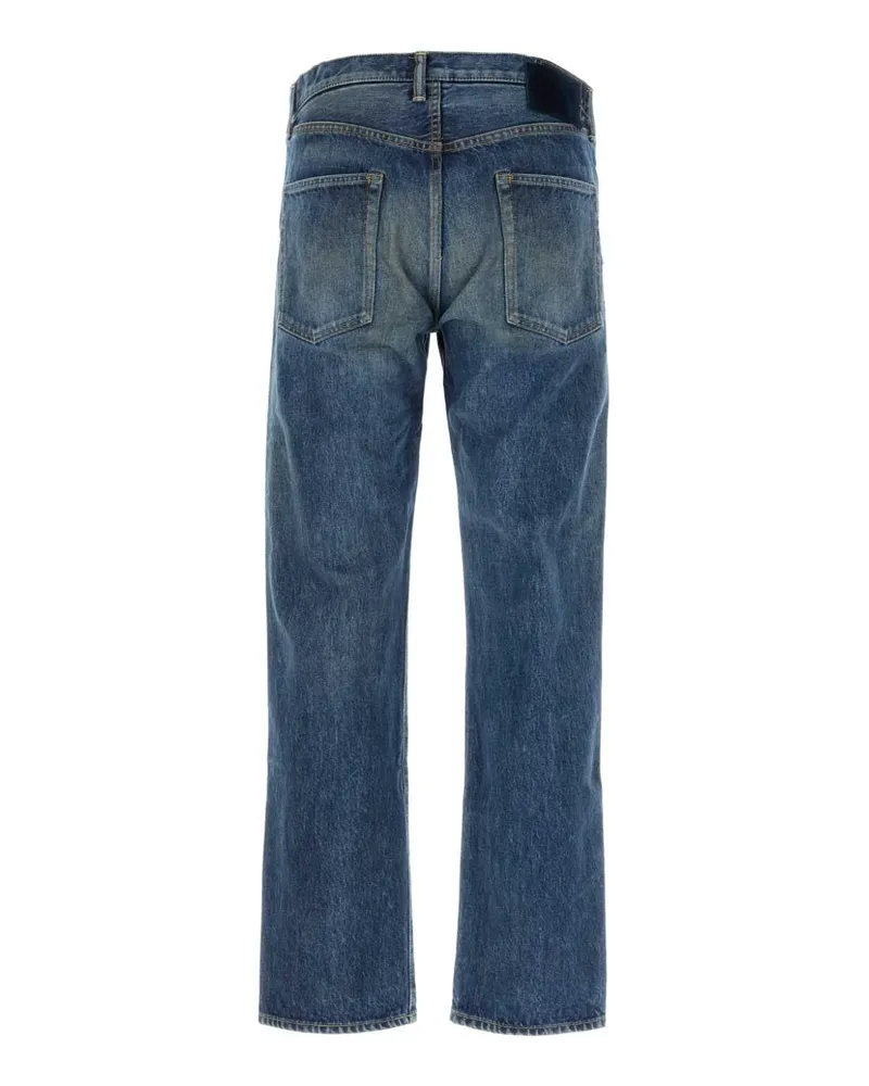 Visvim Men's Denim Social Sculpture Jeans Blue Exterior: Cotton Blue
