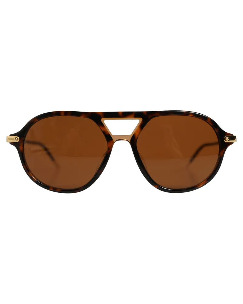 Dolce & Gabbana GLA1479 Sunglasses — Brown Brown