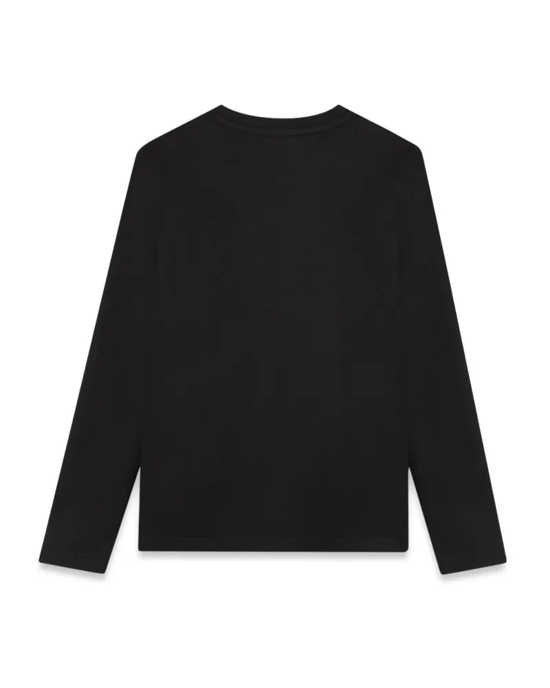 DKNY Cotton T-Shirt — Black Black