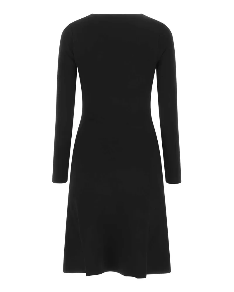 Stella McCartney Women's Black Viscose Blend Dress 1000 Exterior: Polyester Abiti Black