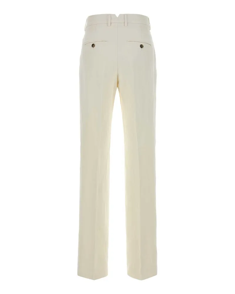 AMI Paris Waist Trousers — White White