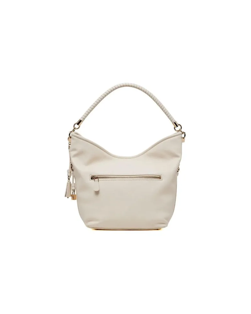 Guess Women's Shoulder Bag Off White Polyurethane - Handbags White