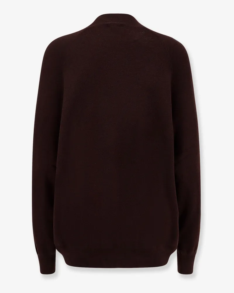 ASPESI Women's Sweater Virgin Wool Brown Brown