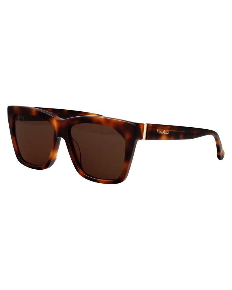 Max Mara Women's Sunglasses Mm0193 Havana Acetate Brown