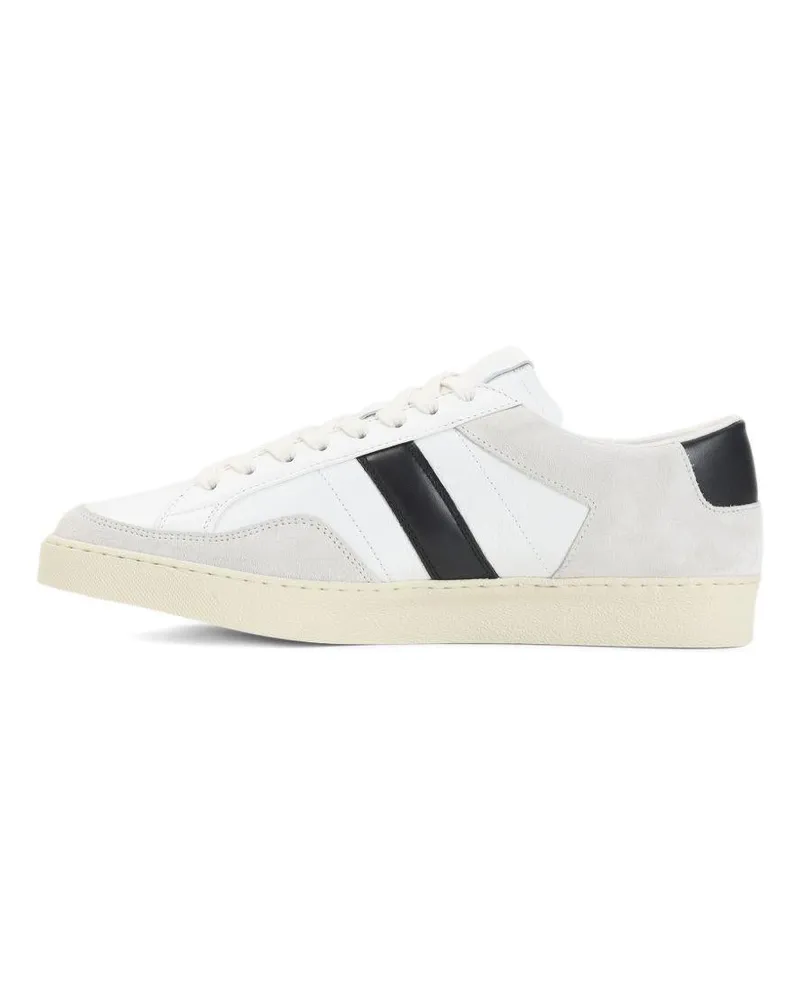 Tom Ford Men's Sneakers Blake White Calfskin Trainers White