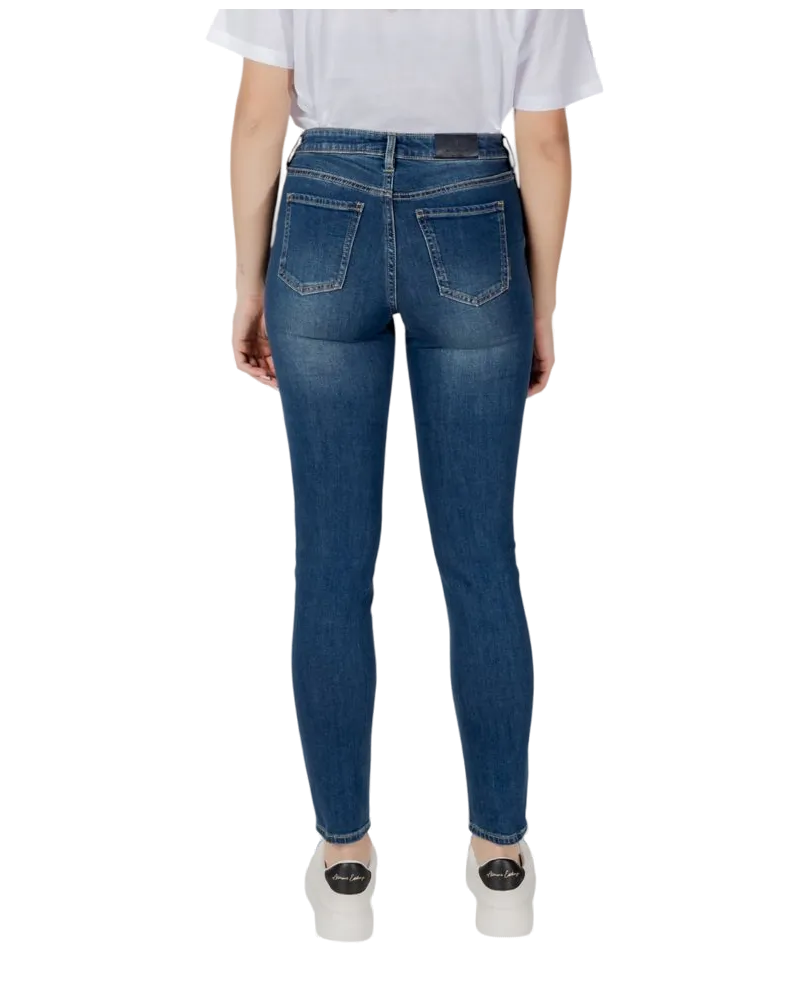 Armani Exchange Skinny Cotton Jeans — Blue Blue