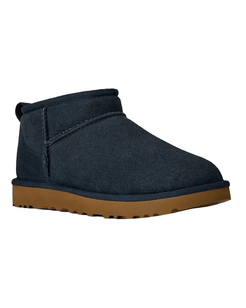 UGG Women's Boots Classic Ultra Mini Dark Indigo Upper: Leather Navy