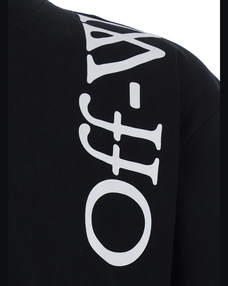 OFF-WHITE Vertical Bookish T-Shirt — Black Black