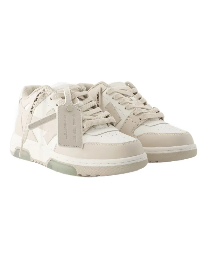 OFF-WHITE Women's Out Of Office Sneaker White Calfskin White