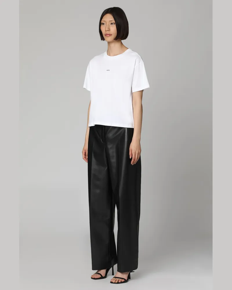 A.P.C. Organic Cotton Crew-Neck T-Shirt — White White