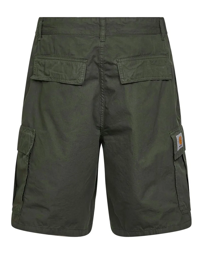 Carhartt WIP Men's Cargo Shorts Green Cotton Green
