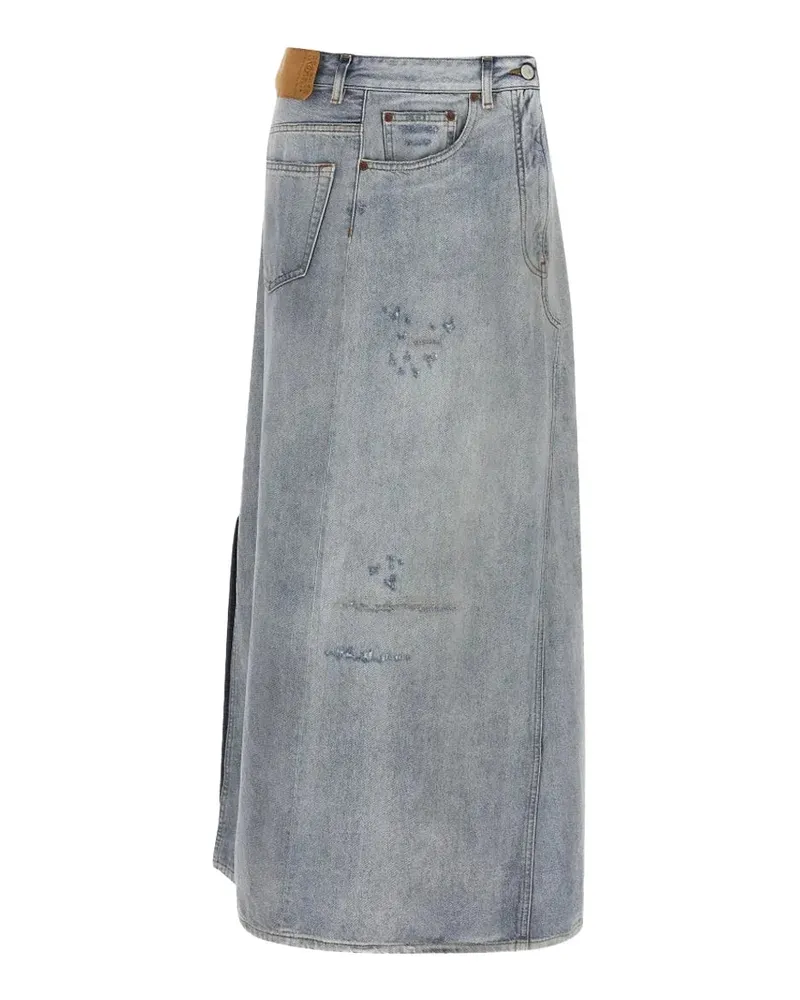 Maison Margiela Asymmetric Denim Skirt 