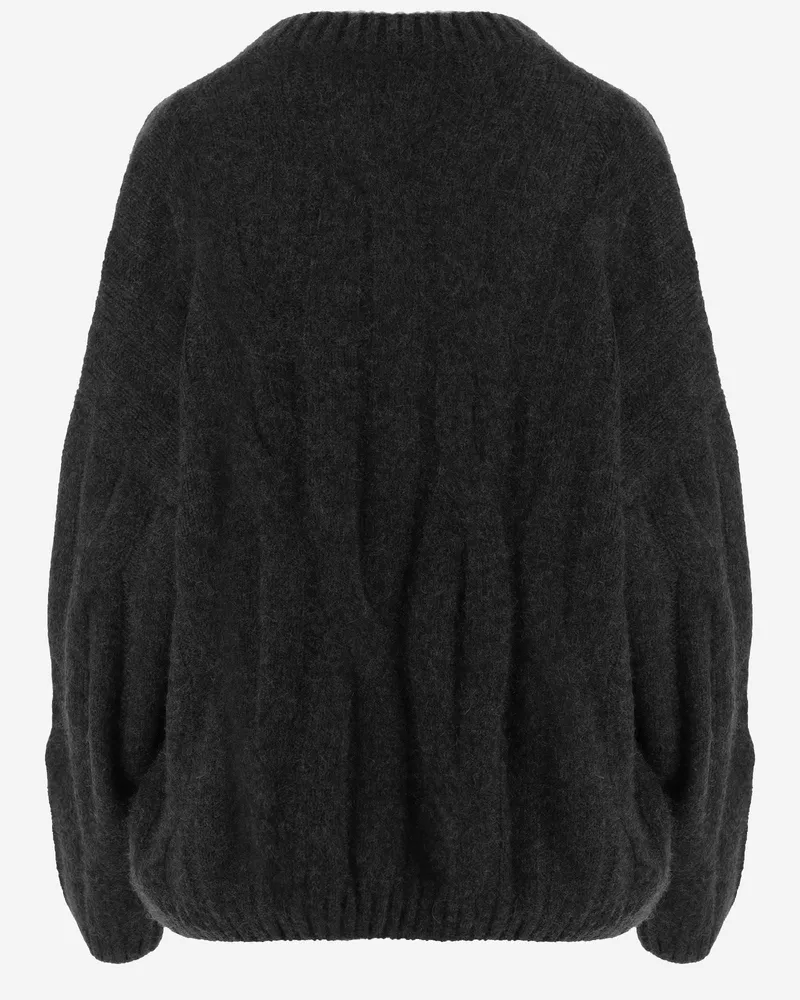 ALLUDE Women's Sweater Cashmere And Silk Black Black
